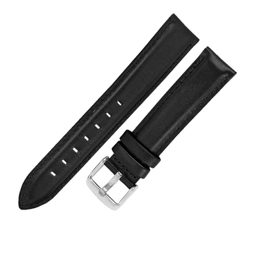 Henry & Ashe Leather Band (BLACK/SILVER)