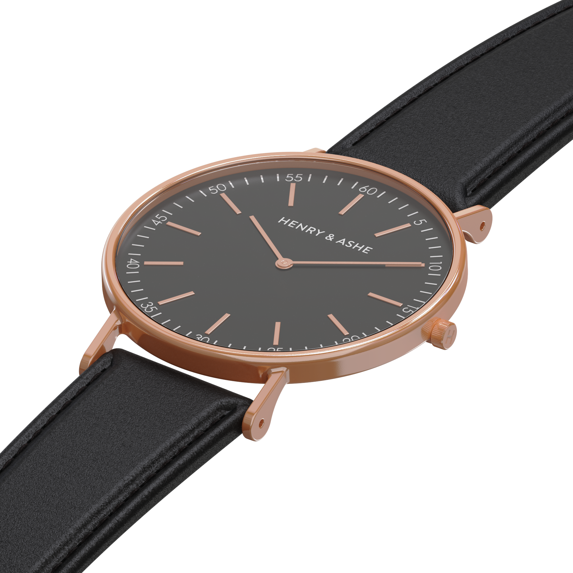 Newfield Midnight (Rose Gold/Black)